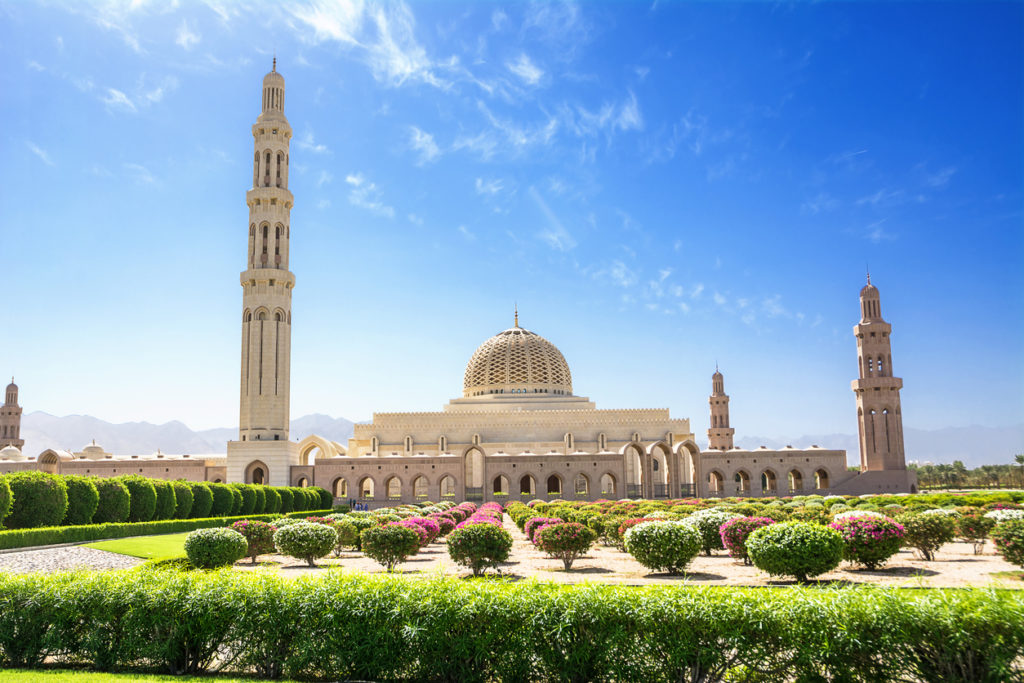 Sultan Qaboos Große Moschee in Oman