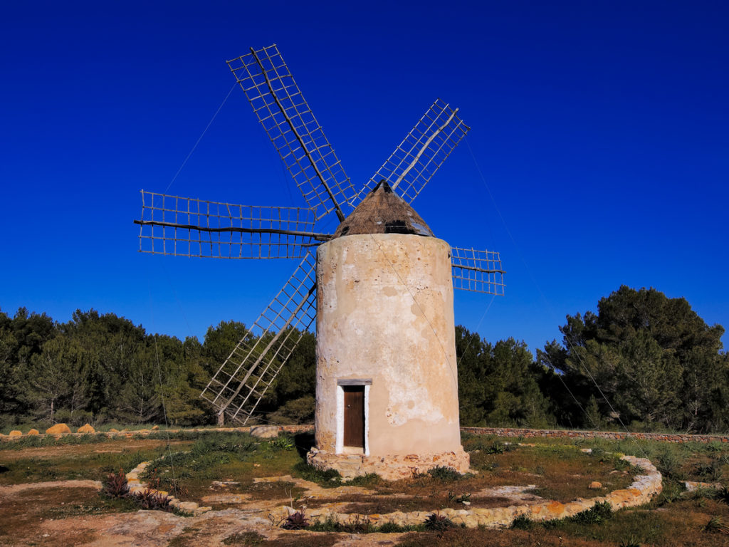 Windmühle Moli Vell de la Mola, Formentera