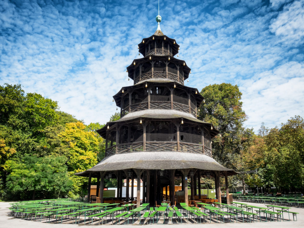 Chinesischer Turm im Englischen Garten, München