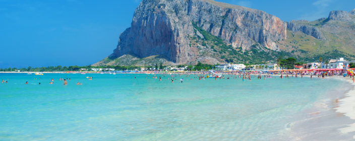 Strand San Vito lo Capo auf Sizilien