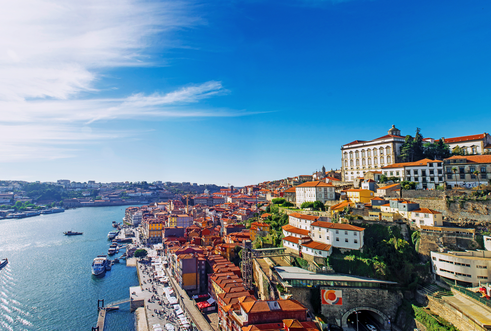 aussicht porto portugal