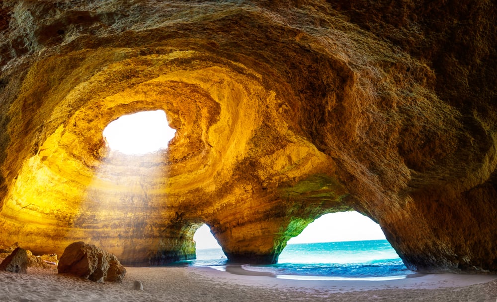 Bengali Cave an der Algarve