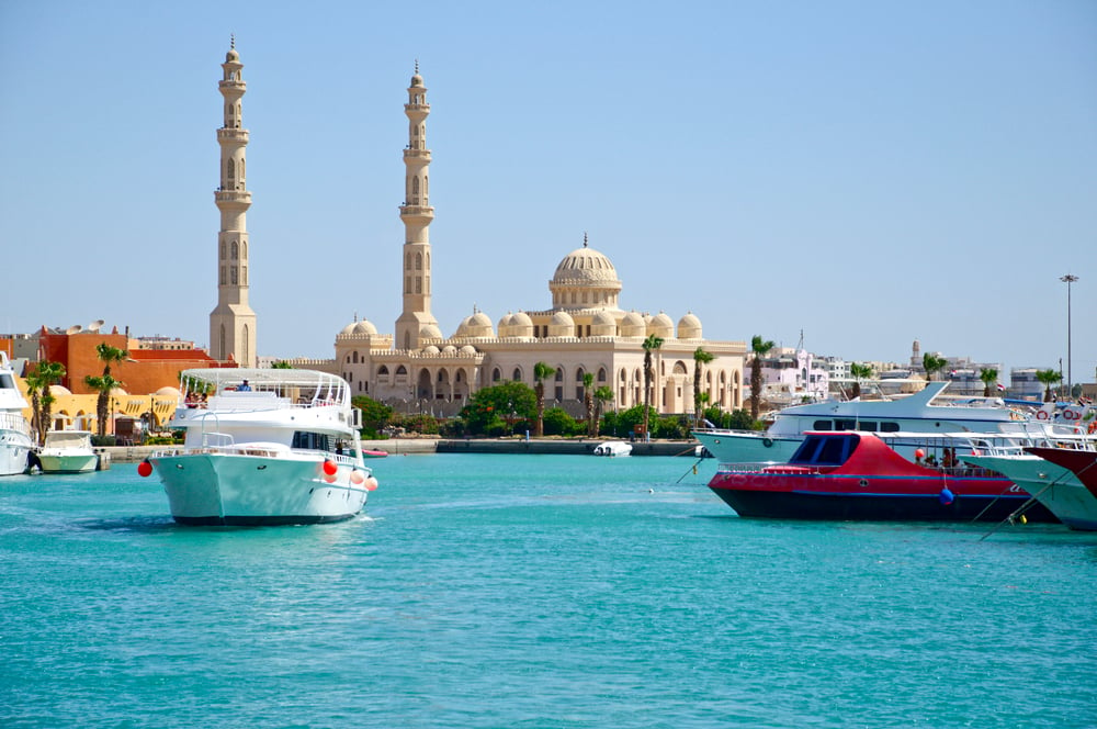 Hurghada mit der Al Mina Mosque