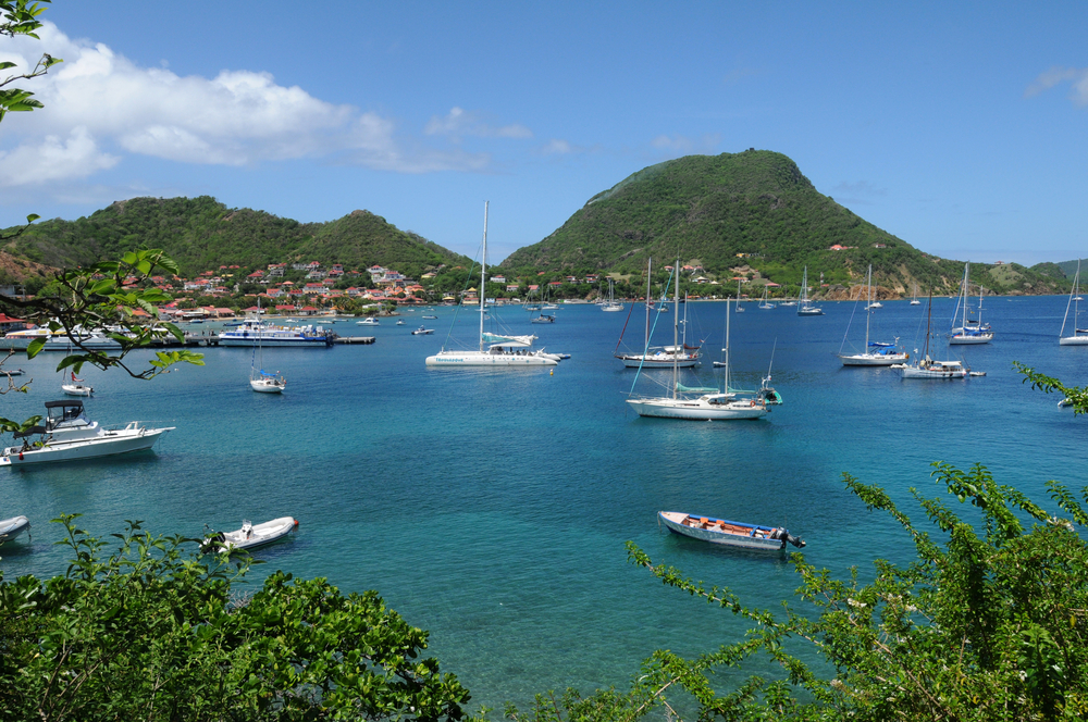 Iles de saintes in Guadeloupe