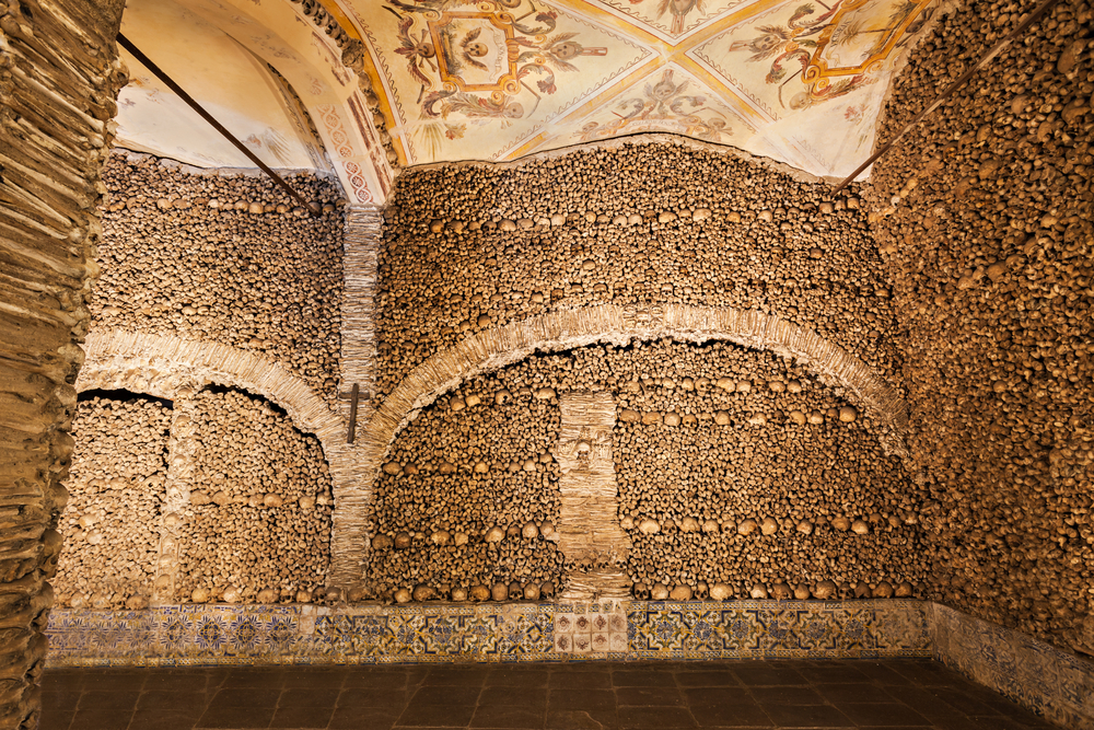 Knochenkapelle in Faro, Portugal