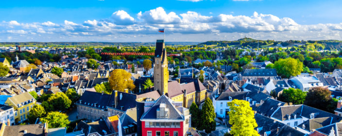Luftaufnahme von Maastricht