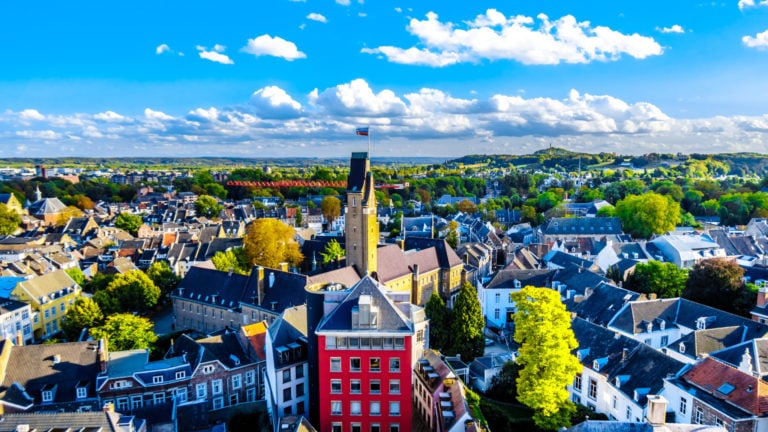 Luftaufnahme von Maastricht