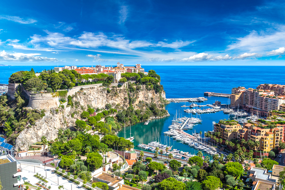 Blick auf Monaco-Ville
