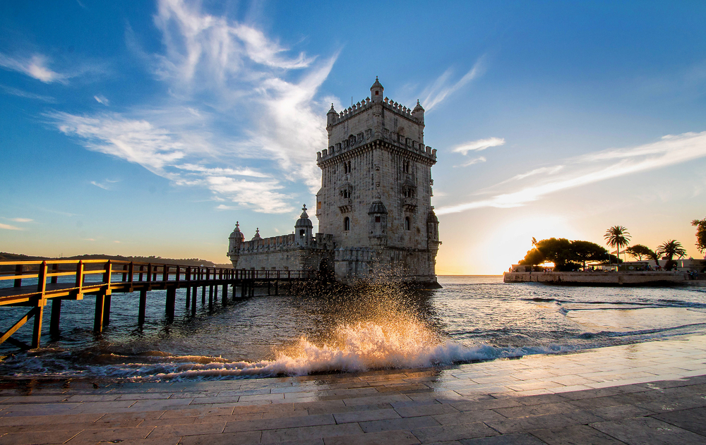 Wahrzeichen von Lissabon - Torre de Belem