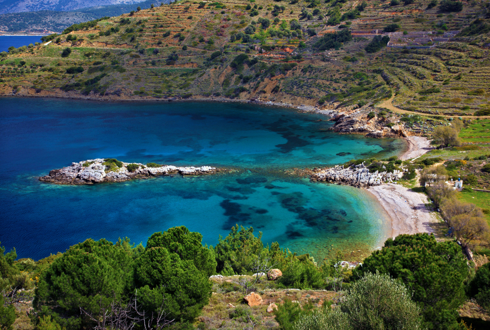 Twin Beach auf Chios