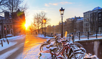 Amsterdam im Februar
