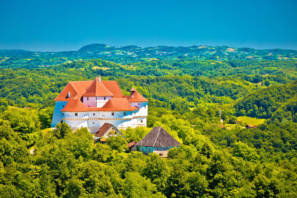 Die Burg Veili Tabor in Kroatien