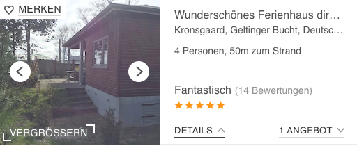 Die schönsten Strandhäuser in Deutschland