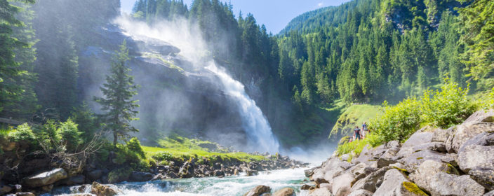 Die schönsten Wasserfälle in Österreich