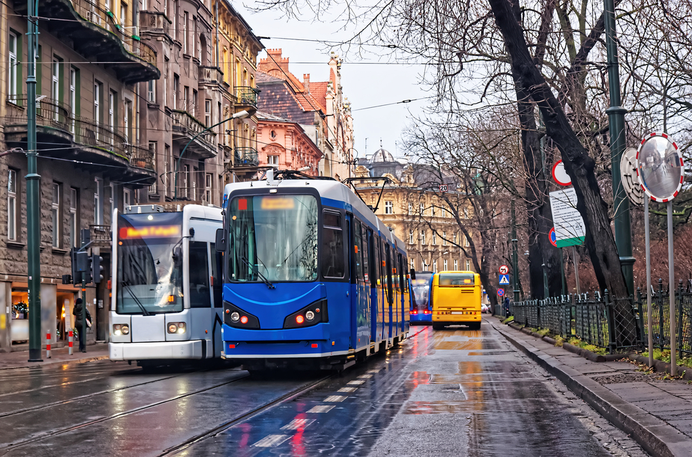 Straßenbahn in Krakau