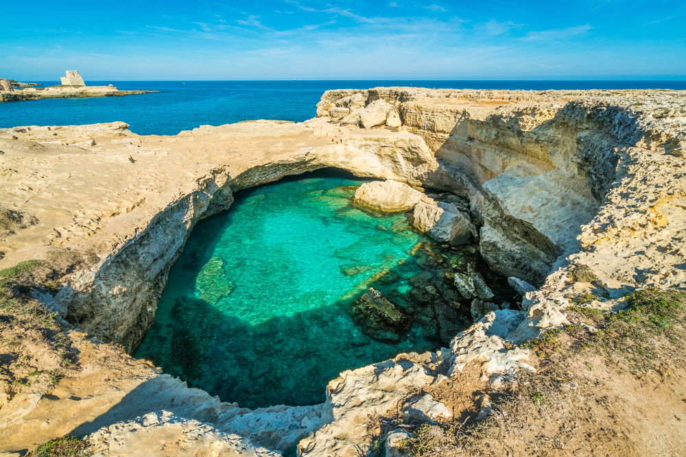 Grotta della Poesia in Apulien