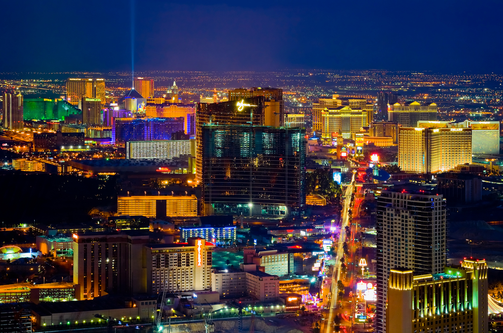 Las Vegas bei Nacht, USA