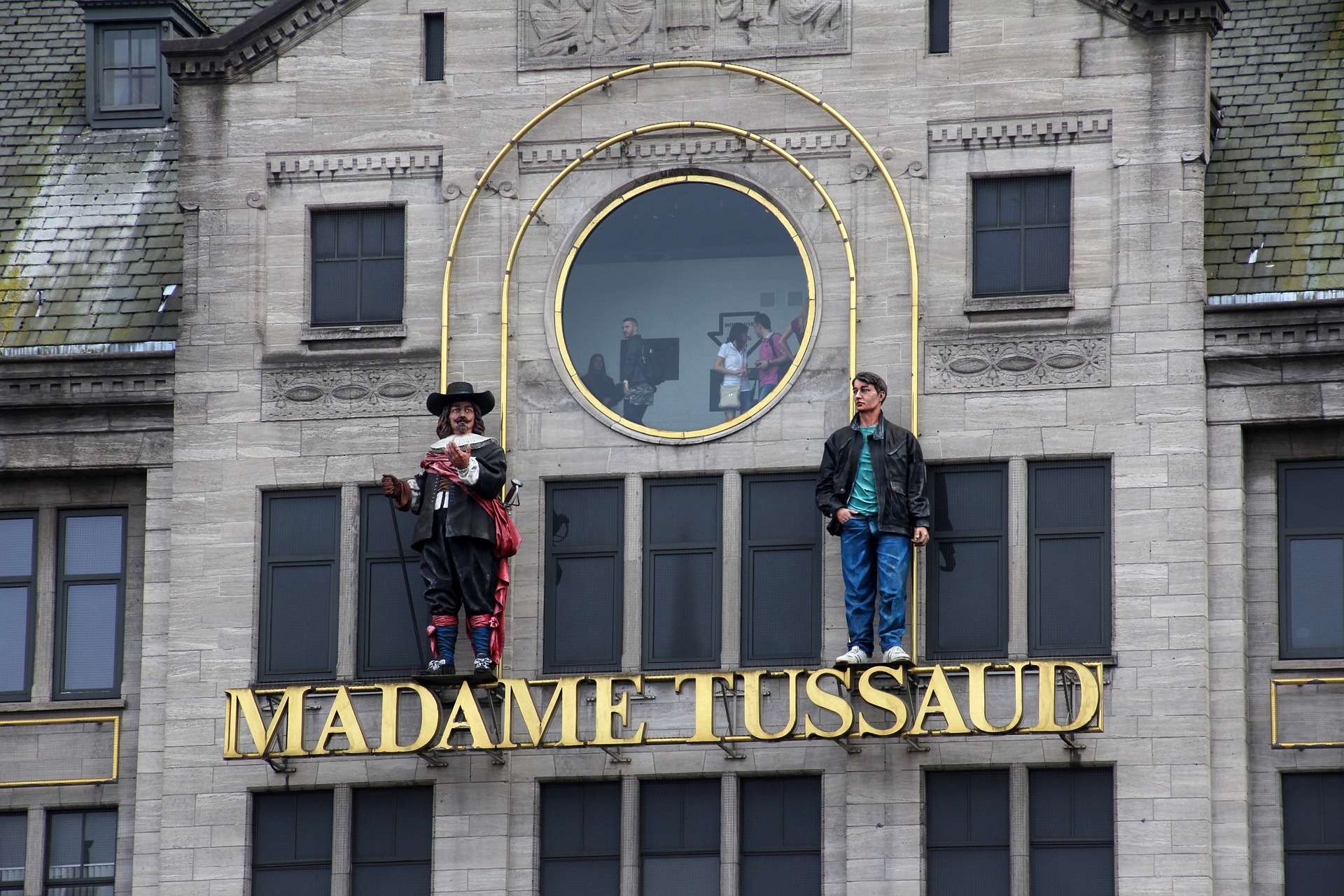 Das Madame Tussauds Gebäude in Amsterdam