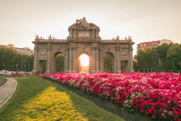 Madrid im April