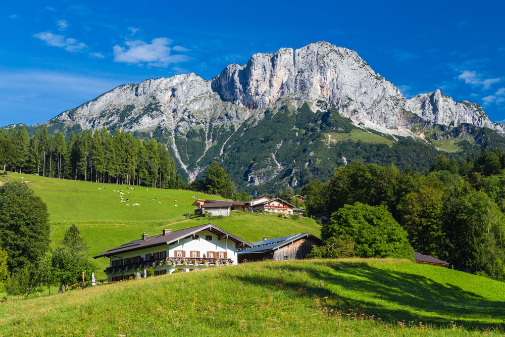 Untersberg in den Berchtesgadener Alpen