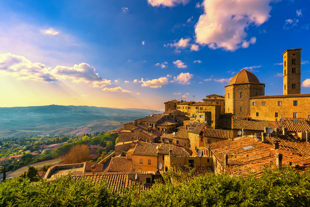 Mittelalterliche Stadt Volterra, Toskana
