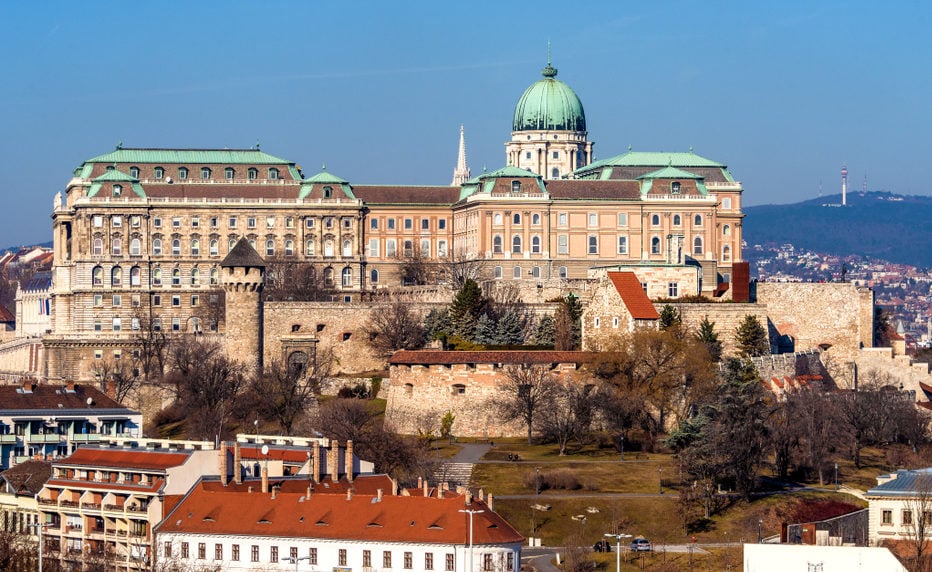 Der Burgpalast von Budapest