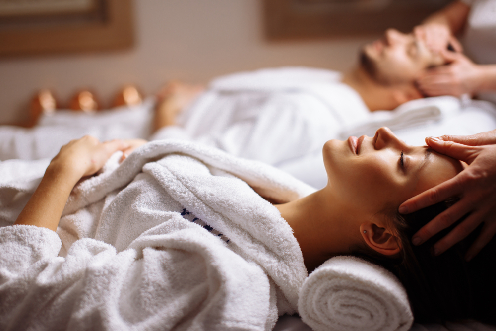 Abschalten und relaxen bei einer Massage