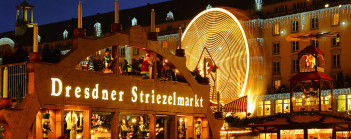 Der Dresdner Striezelmarkt