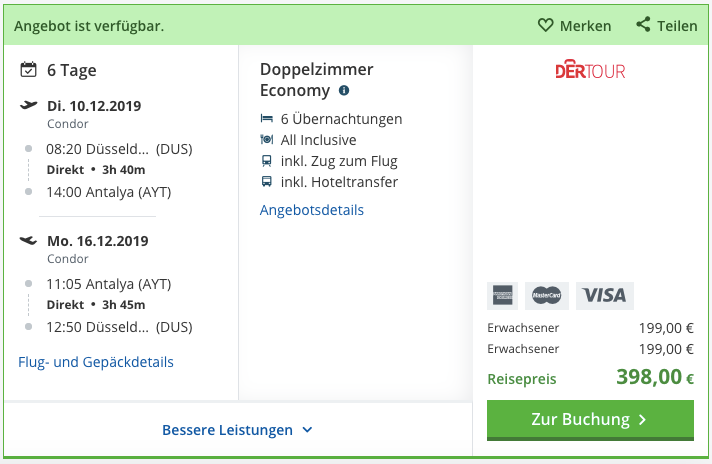 Luxusurlaub in der Türkei