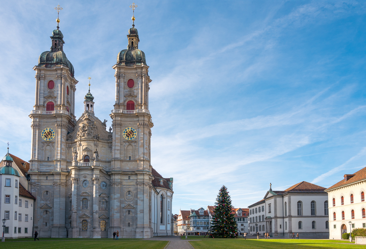 St. Gallen Stiftskirche, Schweiz