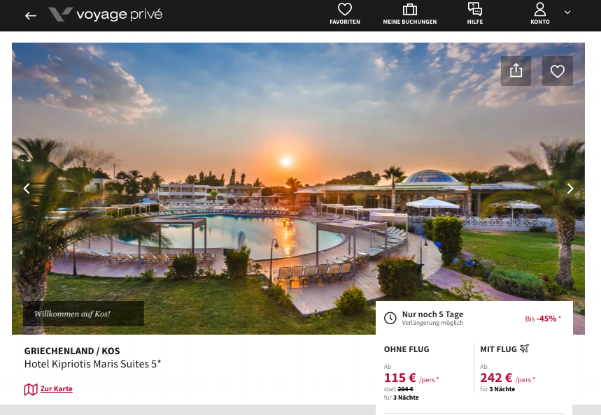 All Inclusive Urlaub auf Kos