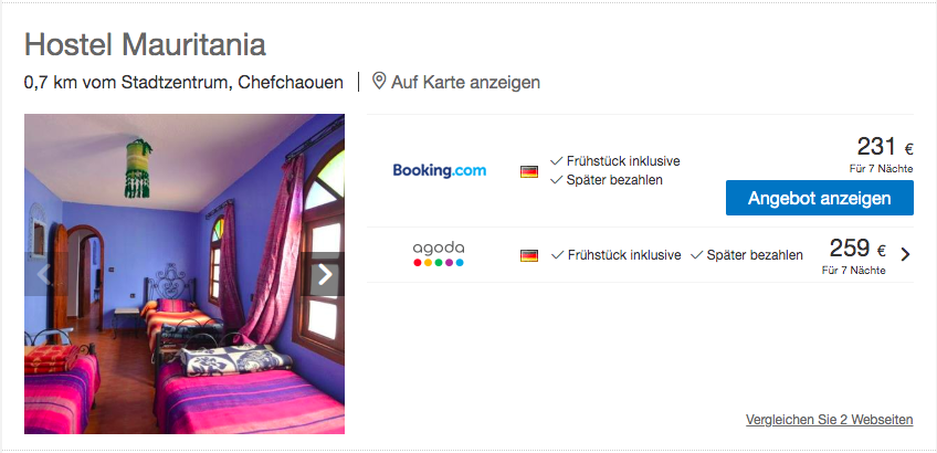 Chefchaouen, Marokkos blaue Stadt
