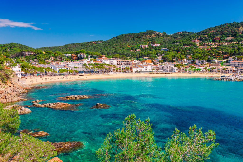 Küstenlandschaft Costa Brava, Spanien