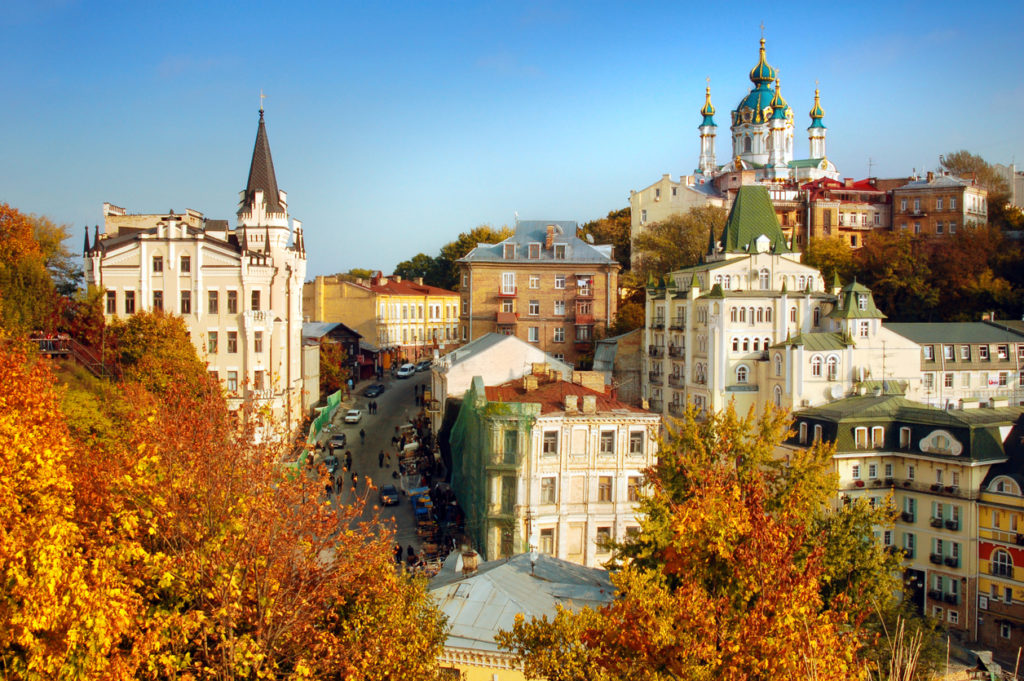 Kiew im Herbst
