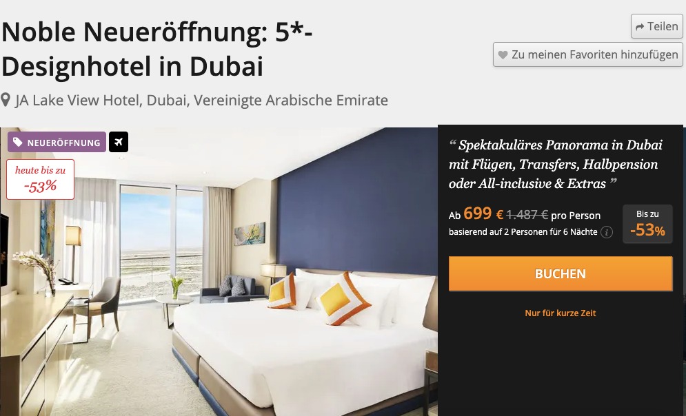 Neueröffnung in Dubai