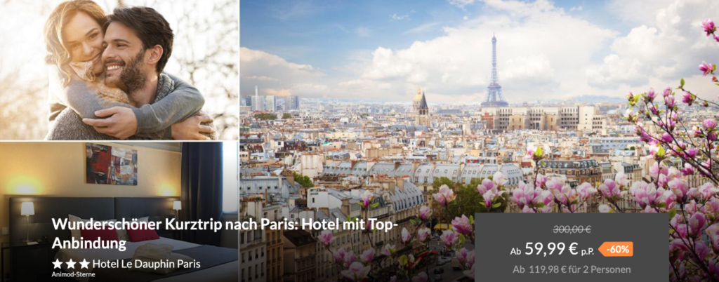 Paris Romantikurlaub