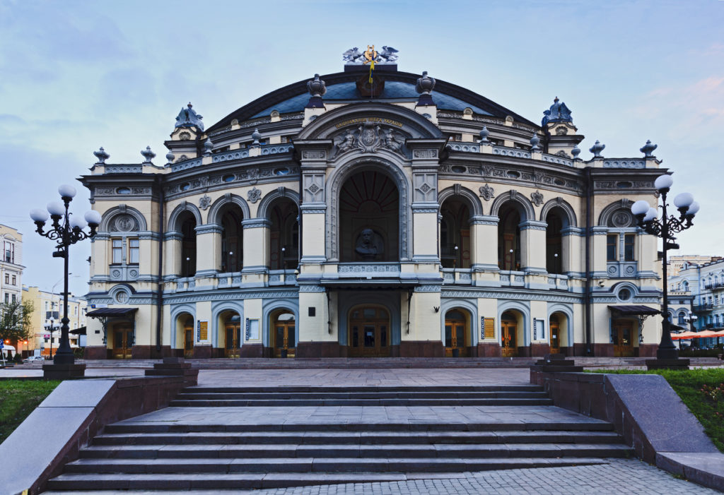 Das Taras-Schewtschenko-Opernhaus in Kiew