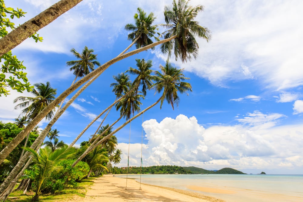 Tropischer Strand auf Koh Mak, Thailand