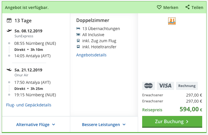 Türkei Urlaub All Inclusive