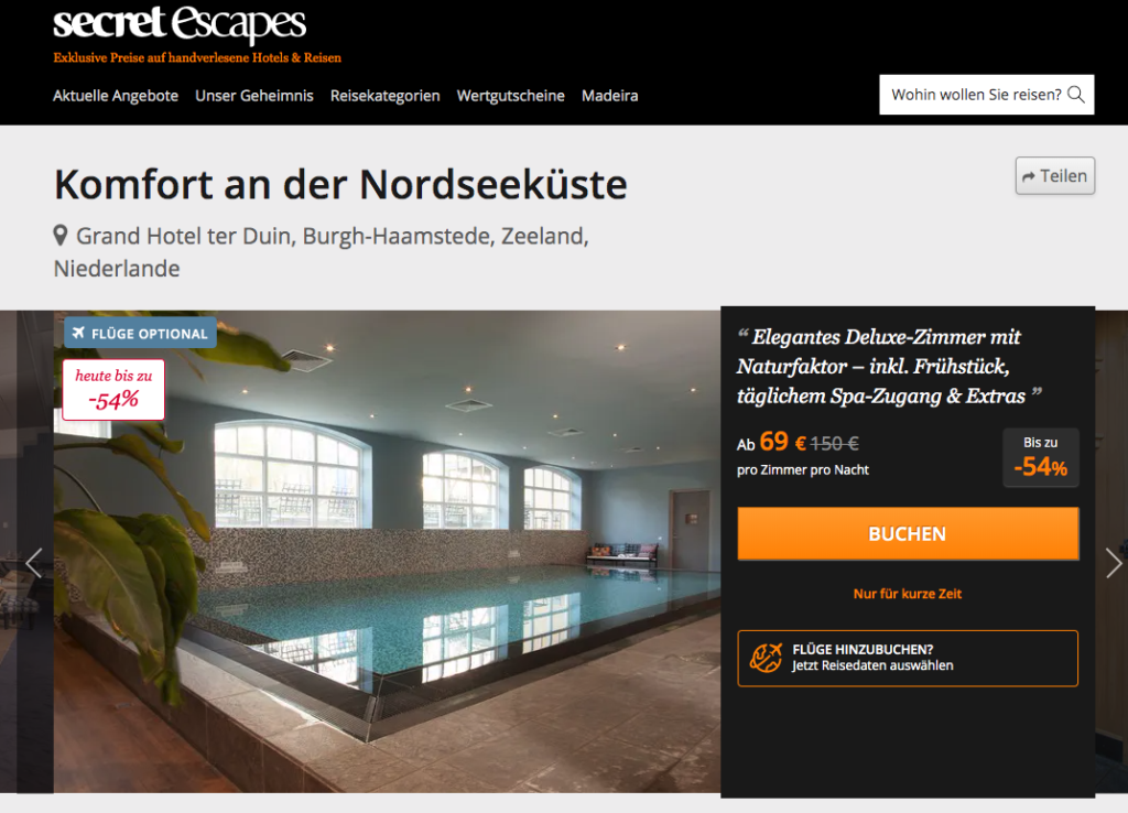 Wellness Urlaub Nordsee