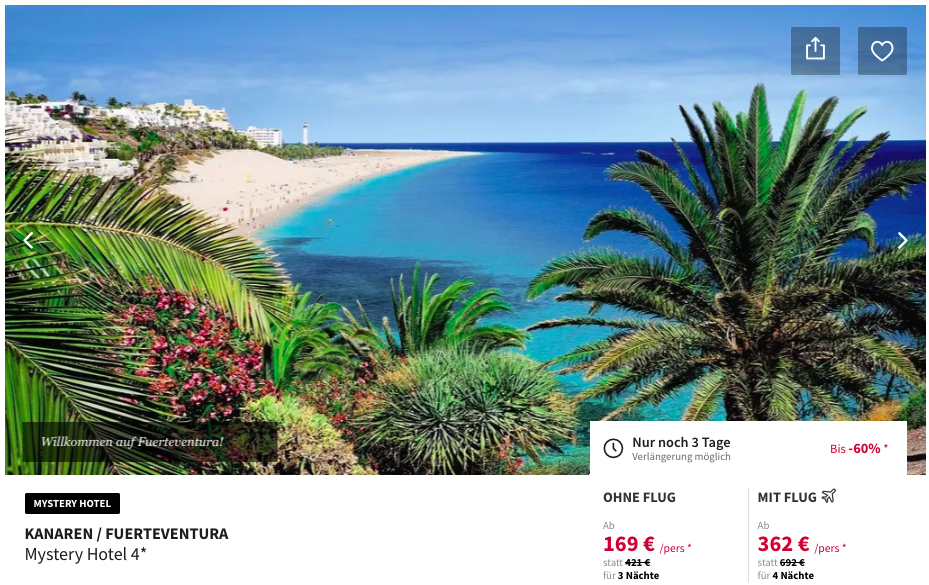 Winterurlaub auf Fuerteventura