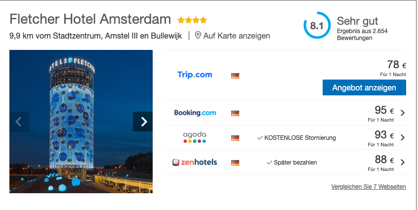 Amsterdam Städtereise