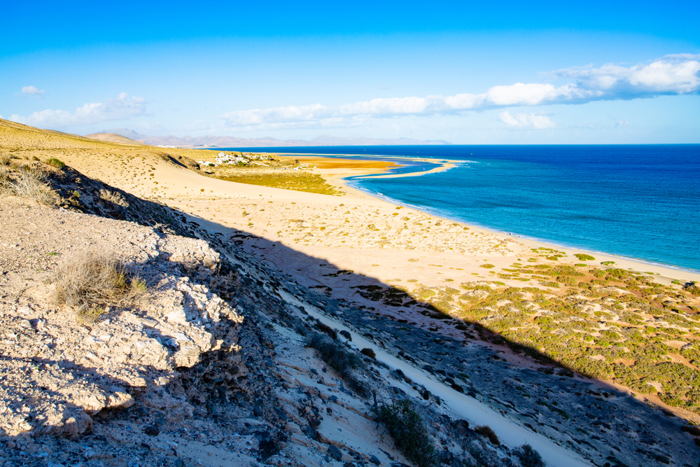 Fuerteventura, Naturpark Jandia, Strand Risco del Paso