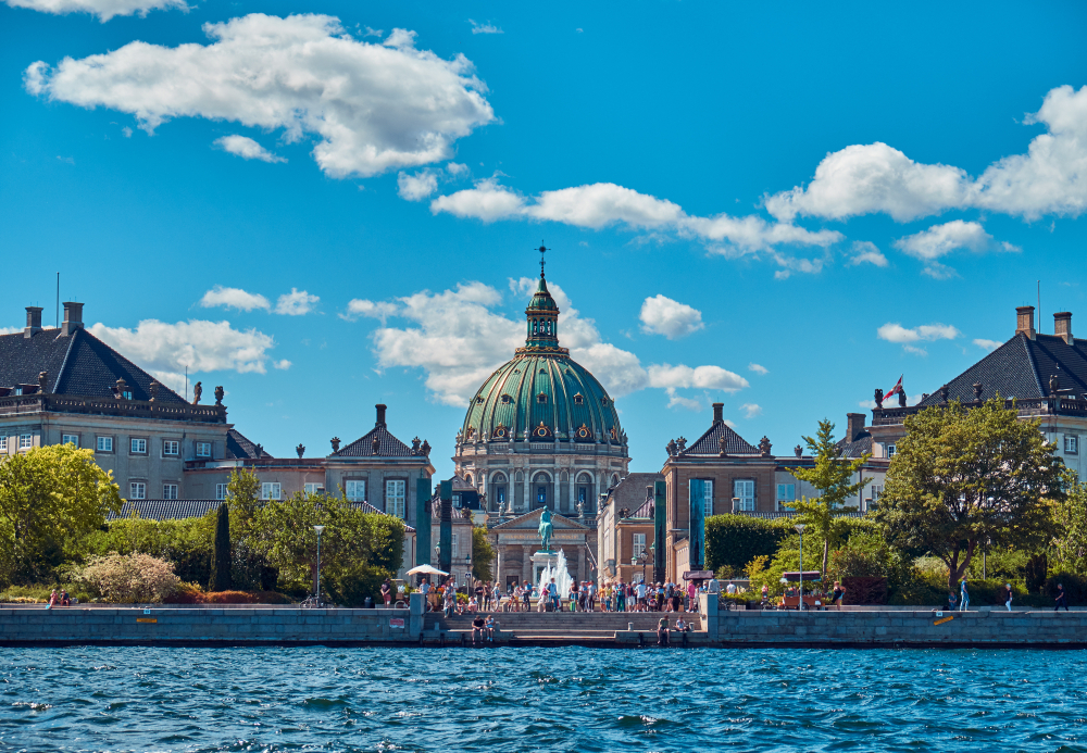 Kopenhagen, Schloss Amalienborg, Mamorkirche