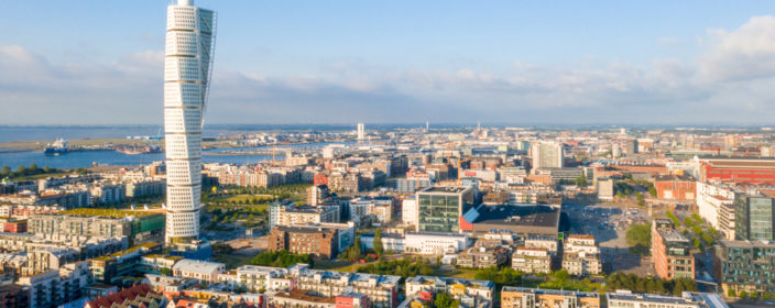 Die Skyline von Malmö