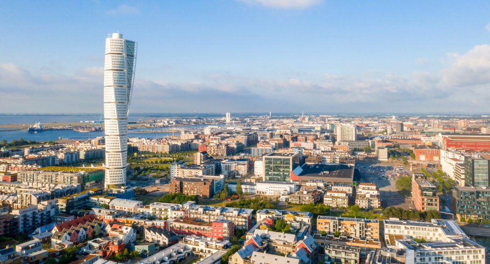 Die Skyline von Malmö