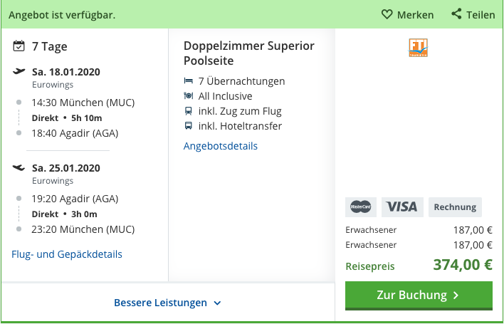 Marokko Urlaub