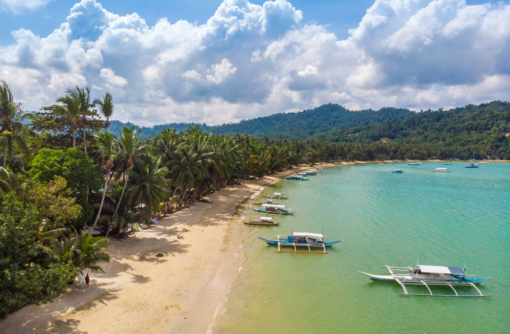 Port Barton Beach Philippinen