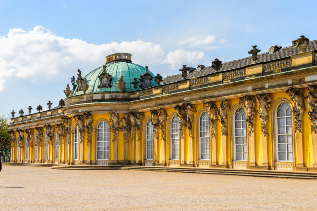 Das prächtige Schloss Sanssouci, Potsdam