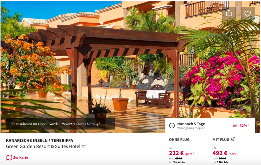 Teneriffa All Inclusive Urlaub